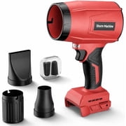 Cordless Turbo Jet Leaf Blower, Compatible with Milwaukee 18V Battery, 80,000 RPM, Lightweight Handheld, for Car, Patio, Snow Clearing Tool Only