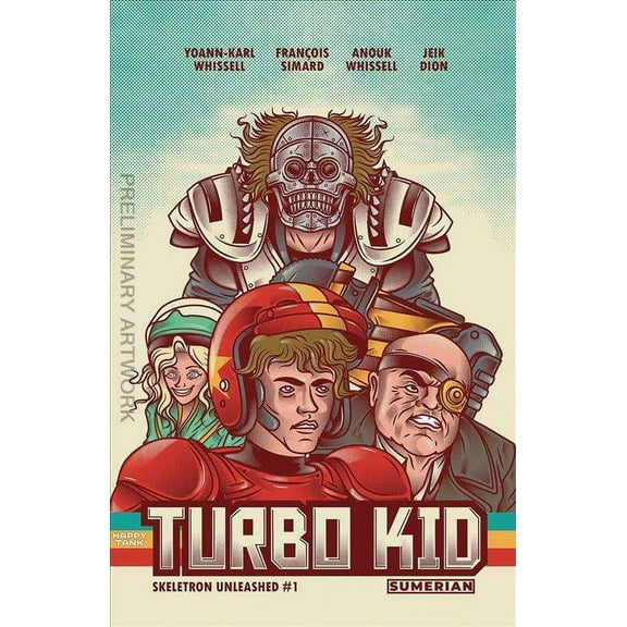 Turbo Kid Skeletron Unleashed #1C VF ; Sumerian Comic Book