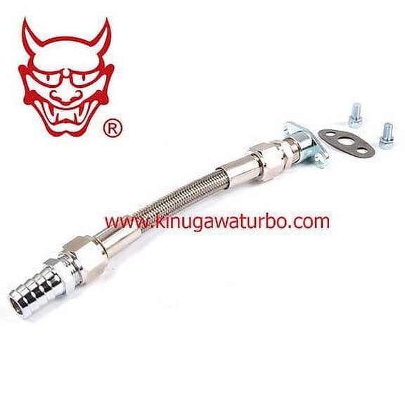 Turbo Oil Drain Line Kit 10AN Garrett T2 T25 T28 TB02 to 20mm Barb