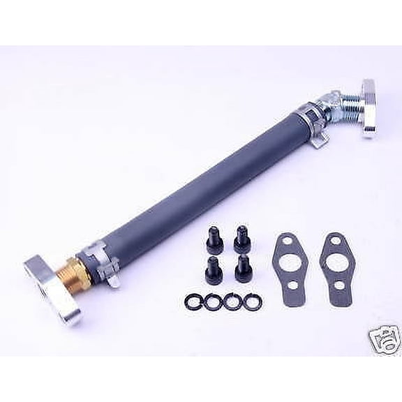 Turbo Oil Drain Return Hose Kit Flexible DSM 1G 2G TD05H 14B 16G Eclipse Eagle