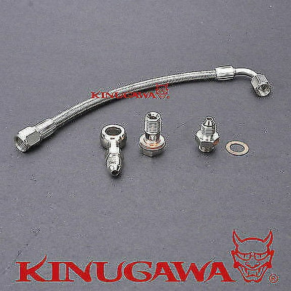 Turbo Oil Feed Line for Mitsubishi Lancer GSR 4G93T 1.8T TD04L TD05H