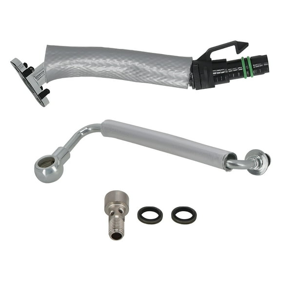 Turbo Oil Return Drain Pipe Tube & Oil Feed Pipe For Cruze Sonic Trax 55587854