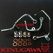 Turbo Oil Water Line Install Kit Mitsubishi 4G63T Lancer EVO 8 9 TD05HR3 Pipes