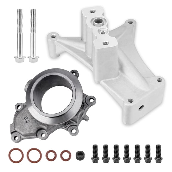 Turbo Pedestal+Bolts & Housing Fit For 1999-03 Ford Powerstroke Diesel 7.3L