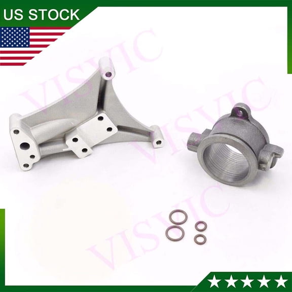 Turbo Pedestal & Exhaust Housing For Ford 7.3L Diesel w/o EBV Valve Turbo Part