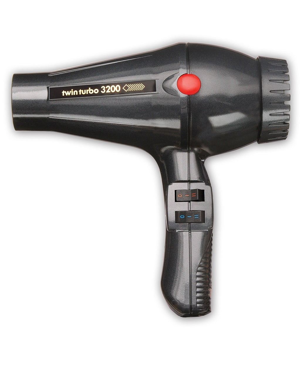 Turbo Power Powerful TT 3200 Ultra Quiet Compact Lightweight Premium Hair Dryer (Grey)