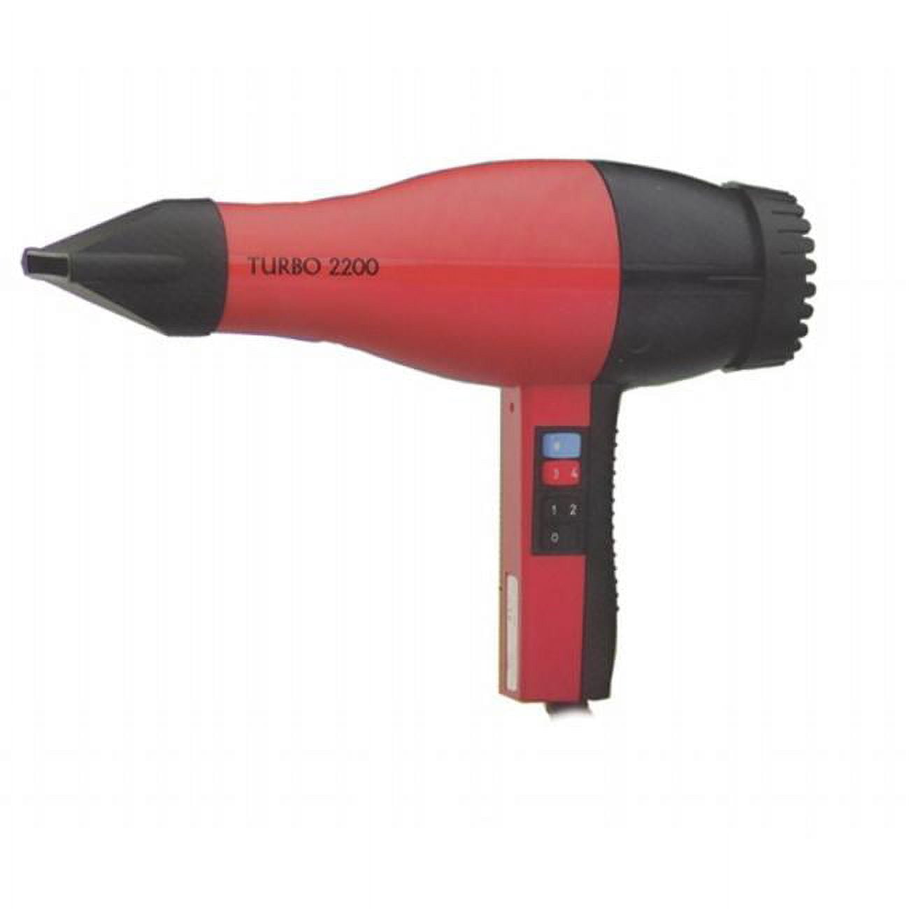 Turbo power 2200 professional hair dryer Amazon.com : Professional 2200W Diffuser Hair Dryer for  main image 4