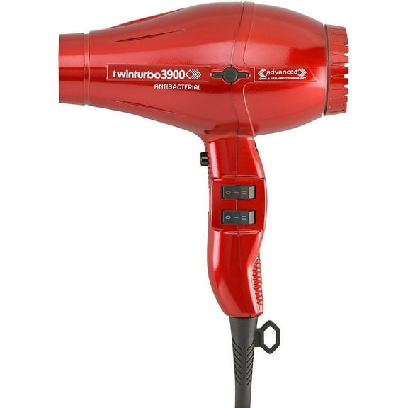 Turbo Power Twin Turbo 3900 Advanced Ceramic and Ionic + Diffuser - Red