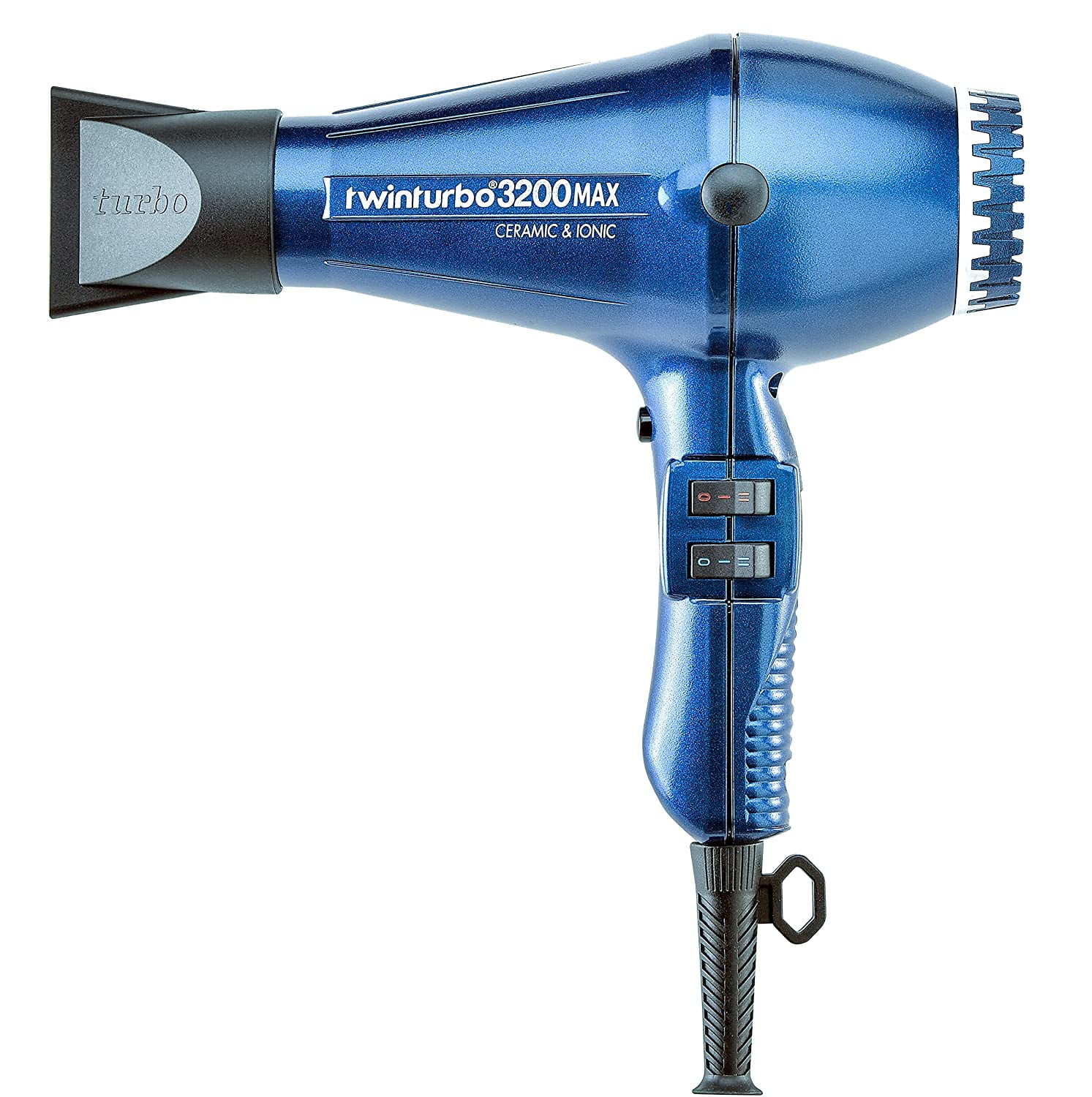 Turbo Power Twin Turbo 3200 Max Ceramic Ionic Night Blue Hair Dryer