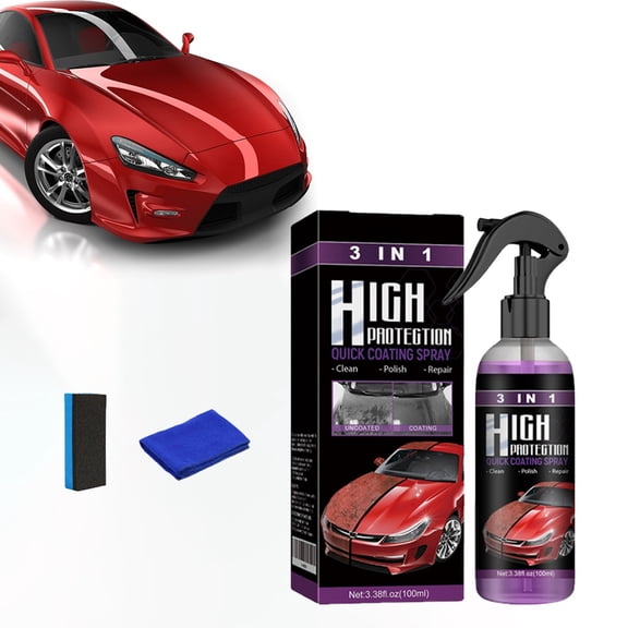 Turbo Shine Nexa,2025 Upgrade 3 In 1 High Protection Fast Car Coating Spray,Car Scratch Remover,Ceramic Car Coating Spray,Color Change Cleaning Coating For Metal, Tools, Cars