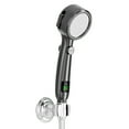 thumbnail image 1 of Turbo Shower Head Home Bath Shower Nozzle Water Heater Filter Shower -4 Bathing Modes- One Pressurised Water Stop Function Shower Head- Intelligent Digital Show, 1 of 7