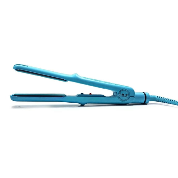 Turbo Silk 1.25" Tourmalin Ceramic Flat Iron Anti-Frizz Hair Straightener Turquoise