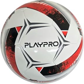 Turbo Soccer Ball - Beautiful Design - Great Quality - Size 2, 3, 4 and 5 for all ages. (WHITE/RED/BLACK, 4)