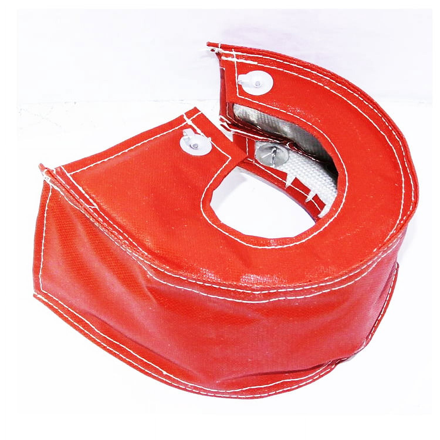 Red Turbo Heat Shield Blanket For T4 GT30 GT32 GT35 GT37 GT40 GT42 GT55 – Universal Fit