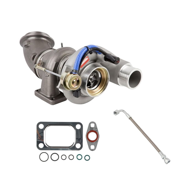 Turbo Turbocharger w/ Actuator, Gaskets & Oil Line For Dodge Ram Cummins 5.9 HO 2004.5 2005 2006 2007 2008 2009 - BuyAutoParts