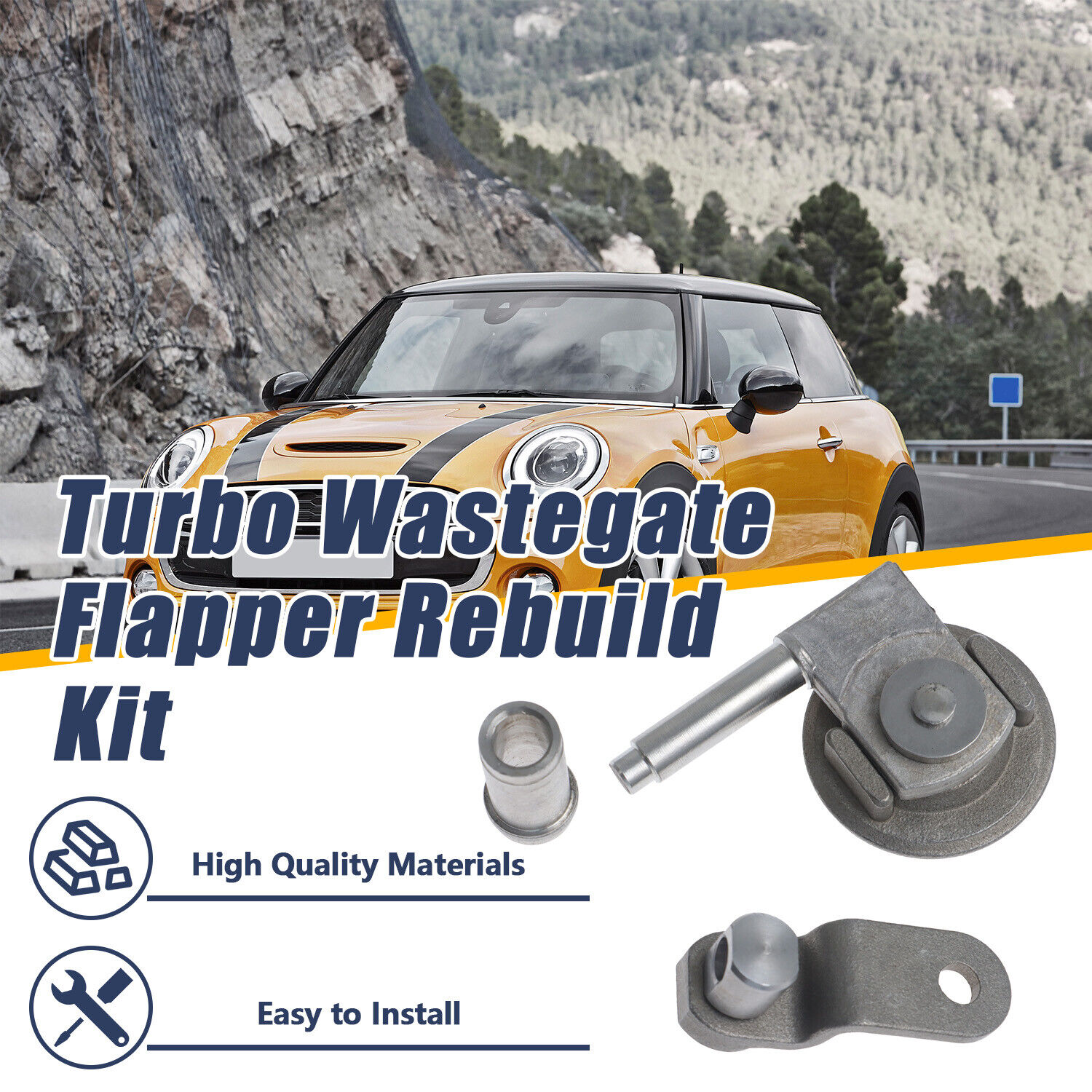 Turbo Wastegate Flapper Service Renewal Kit for 20092015 Mini Cooper
