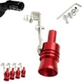 thumbnail image 1 of Turbo Whistle for Exhaust Pipe, Car Muffler Pipe Whistle Turbo Sound, Universal Car Roar Maker, Aluminum Exhaust Whistle 3 Sizes, Exhaust Pipe Oversized Roar Maker Car Accessories(Red,L), 1 of 8