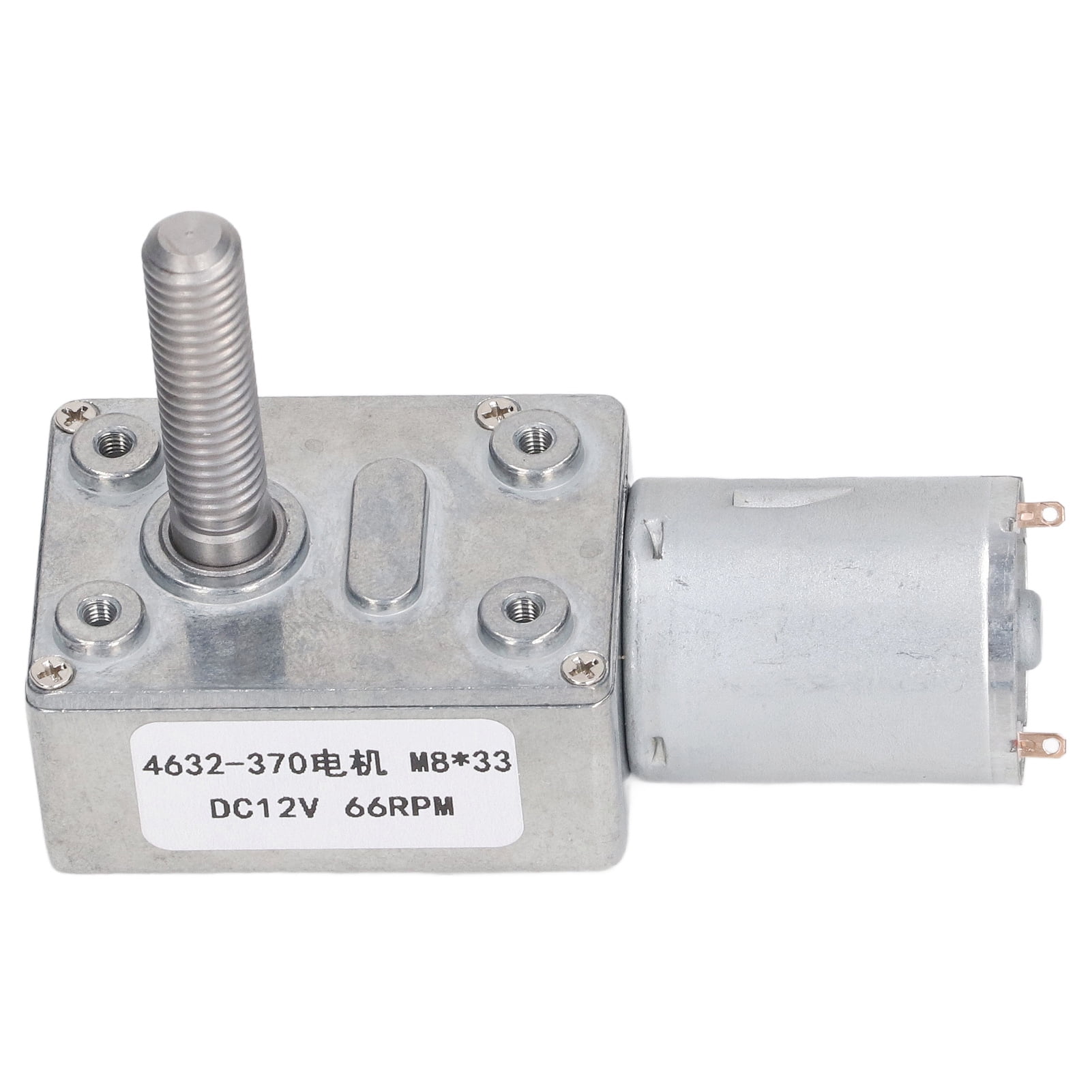 DC Worm Gear Motor High Torque Worm Gear DC Motor - 6V 12V 24V, 25 Kg ...