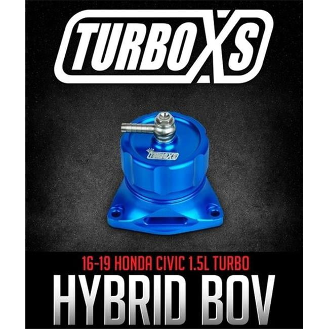 Turbo XS 16-19 Honda Civic Sport 1.5L Turbo/17-19 Civic Si 1.5L Turbo Hybrid BOV - Blue
