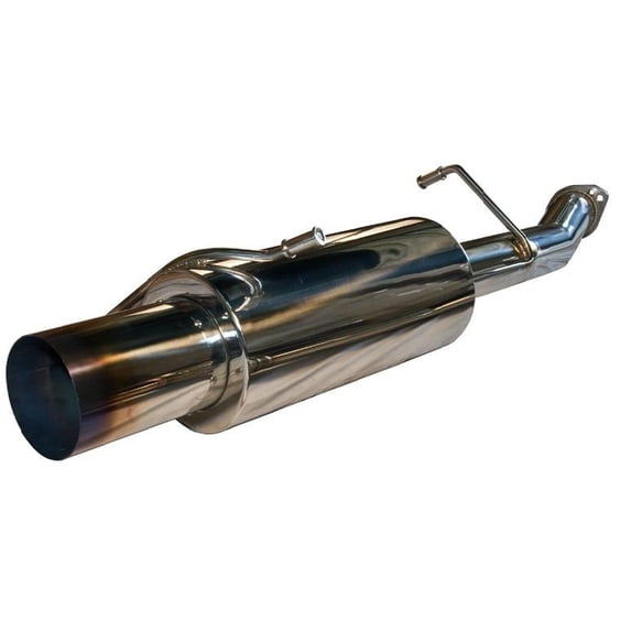 Turbo XS 02-07 WRX-STi Rear Muffler Assembly w/ Titanium Tip