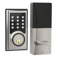 thumbnail image 1 of TurboLock TL-201 Electronic Keypad Deadbolt Keyless Entry Door Lock w/Code Disguise, 21 Programmable Codes, 1-Touch Locking + 3 Backup Keys, 1 of 7