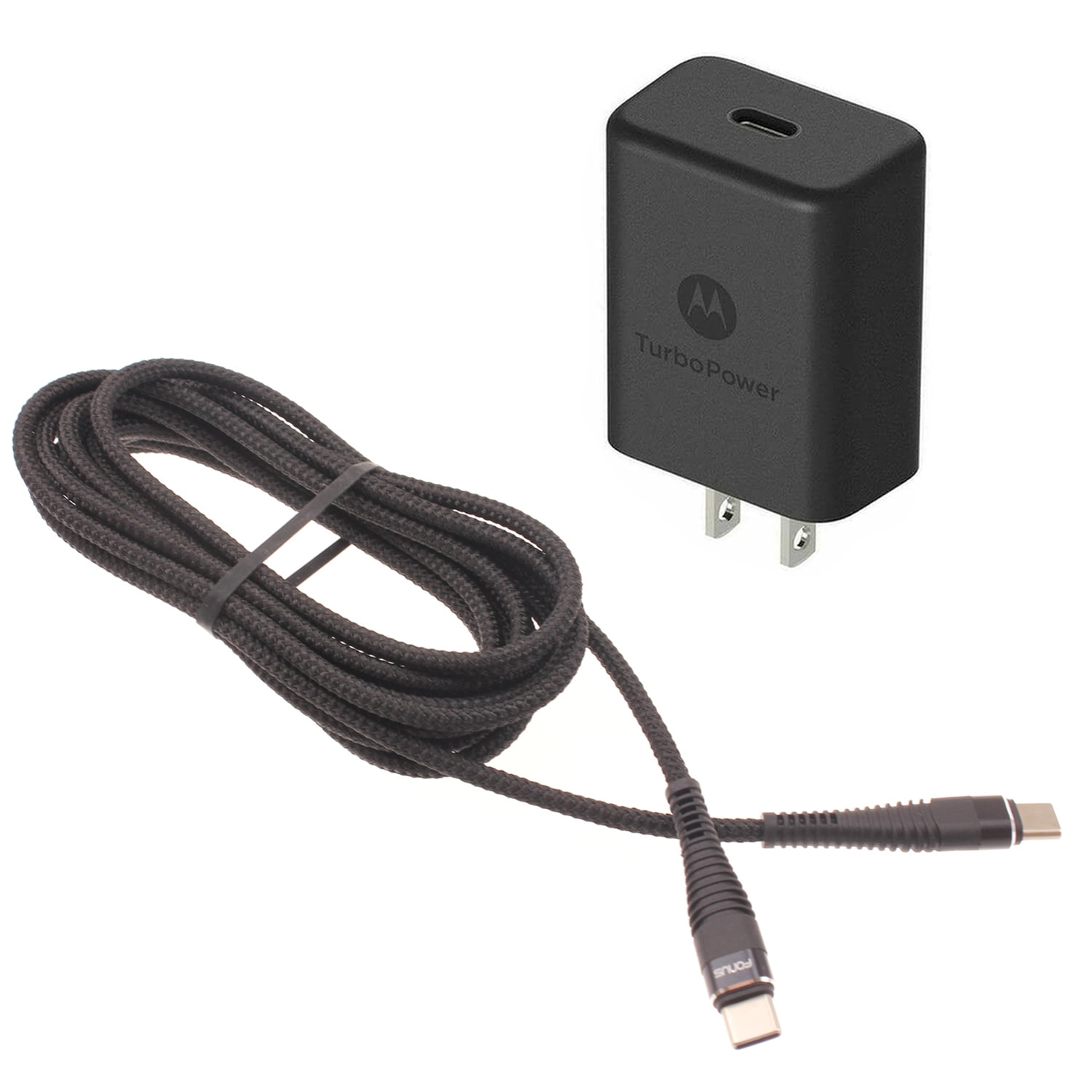 TurboPower PD 27W Fast Home Charger for Nokia C110/C210/C100 - 6ft TYPE-C Cable USB-C Power Adapter Travel