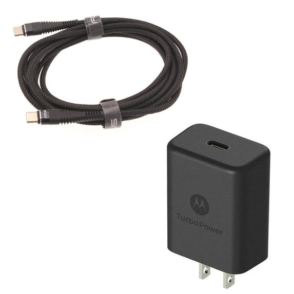 TurboPower PD 27W Fast Home Charger for OnePlus 12R/12 5G - 6ft TYPE-C Cable USB-C Power Adapter Travel