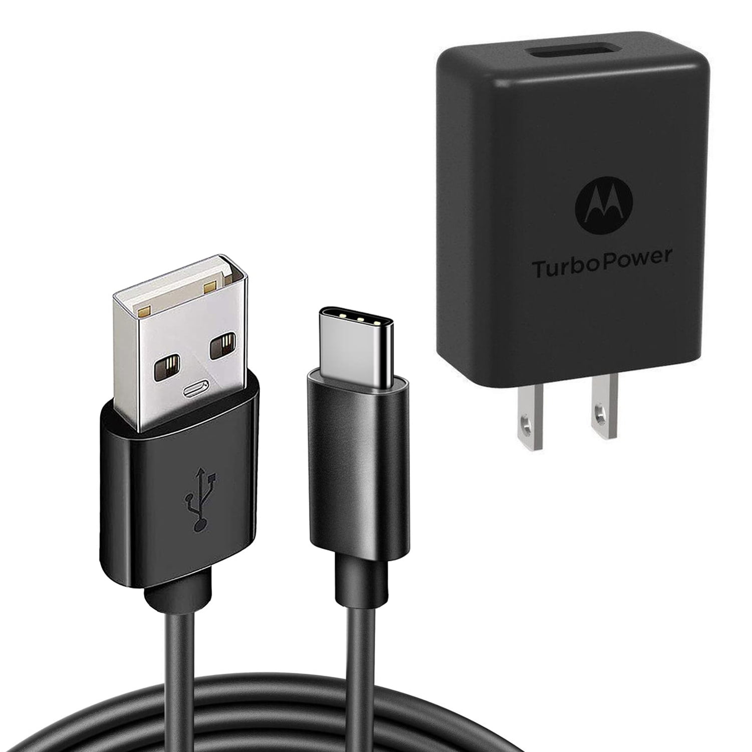 TurboPower QC3.0 15W Fast Home Charger for Nokia XR21, T21, X100 - 6ft TYPE-C Cable Quick Power Adapter Travel