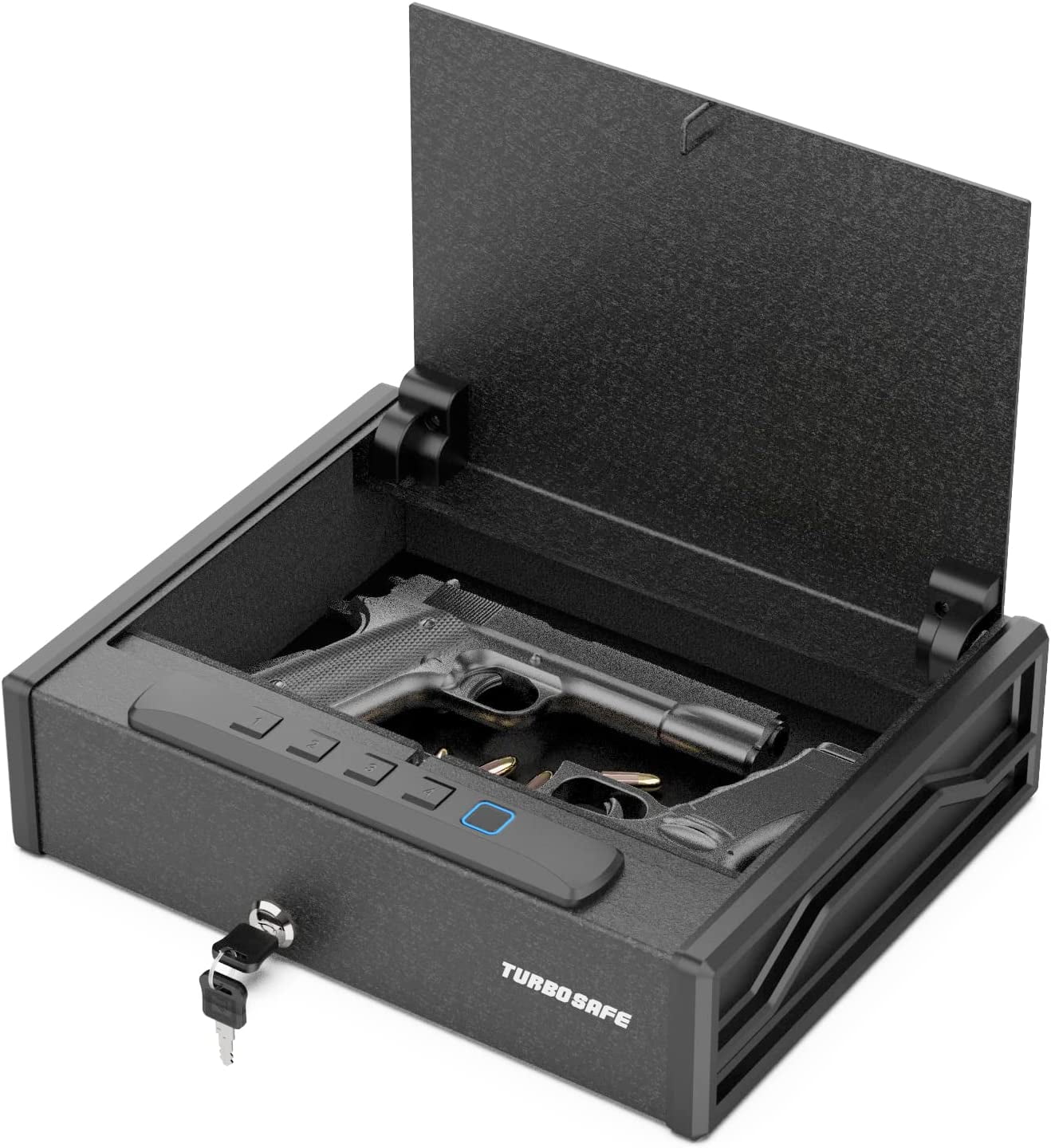 TurboSAFE TS200 Biometric Gun Safe Quick Access Fingerprint Reader