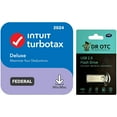 TurboTax Deluxe 2024 Tax Software Federal Return & Federal EFile [PC