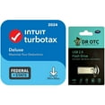TurboTax Deluxe 2024 Tax Software Federal & State Tax Return [PC/MAC