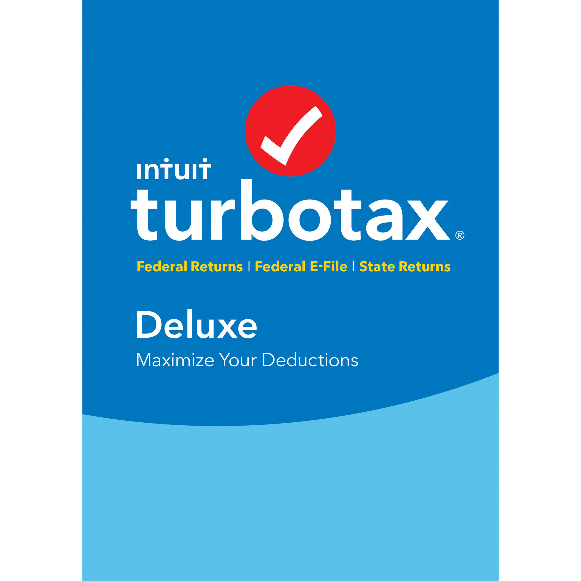 TurboTax Deluxe (Federal and State) for Windows, Tax Year 2016 (Email Delivery) - image 1 of 1