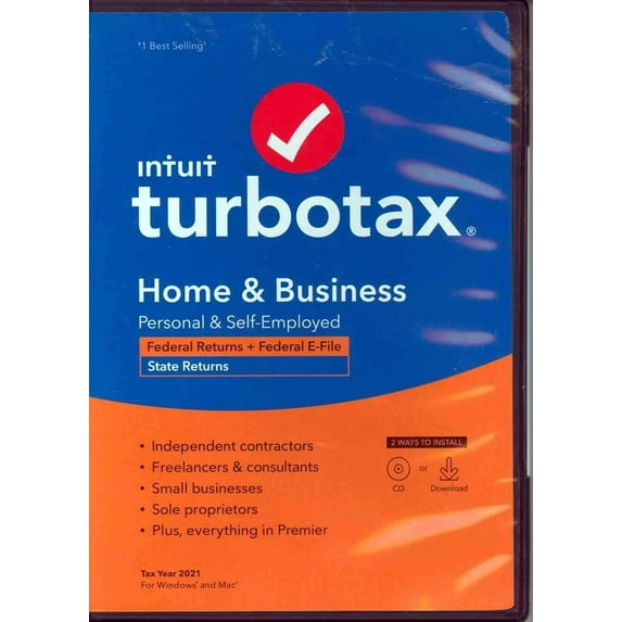 INTUIT TURBOTAX DESKTOP HM&BSN ST