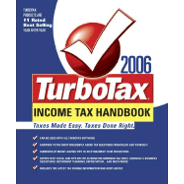 TurboTax Tax Handbook Taxes Made Easy, Taxes Done Right The