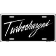 thumbnail image 1 of Turbocharged Lightning Script License Plate, 1 of 2
