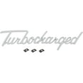 thumbnail image 1 of Turbocharged Script Emblem, 1 of 5