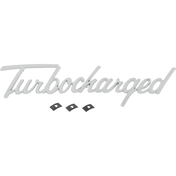 Turbocharged Script Emblem