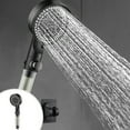 thumbnail image 1 of Turbocharged Shower Head with 5 Spray Modes, High Pressure Water Flow and Filter – Large Coverage Pressurized Showerhead for Low Water Pressure Homes and Bathrooms, 1 of 6