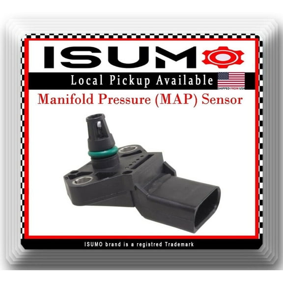 Turbocharger Boost Sensor Fits: Audi A8 TT Q7 VW Golf Jetta Passat Touareg