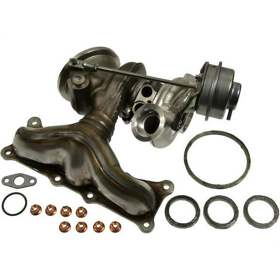 Turbocharger - Compatible with 2008 - 2010 BMW 535i 3.0L 6-Cylinder Turbocharged 2009