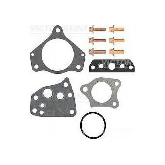 Turbocharger Mounting Gasket Set - Compatible with 2013 - 2018 Mercedes-Benz Sprinter 2500 2014 2015 2016 2017
