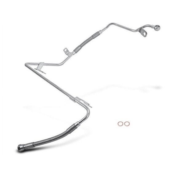Turbocharger Oil Line 1 - Compatible with 2000 - 2005 Volkswagen Passat 1.8L 4-Cylinder 2001 2002 2003 2004
