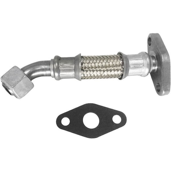 Turbocharger Oil Line - Compatible with 2000 - 2006 Volkswagen Golf 1.9L 4-Cylinder 2001 2002 2003 2004 2005