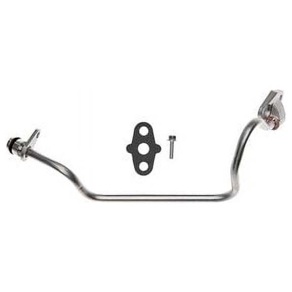 Turbocharger Oil Return Line - Compatible with 2003 Ford F-550 Super Duty 6.0L V8 Diesel