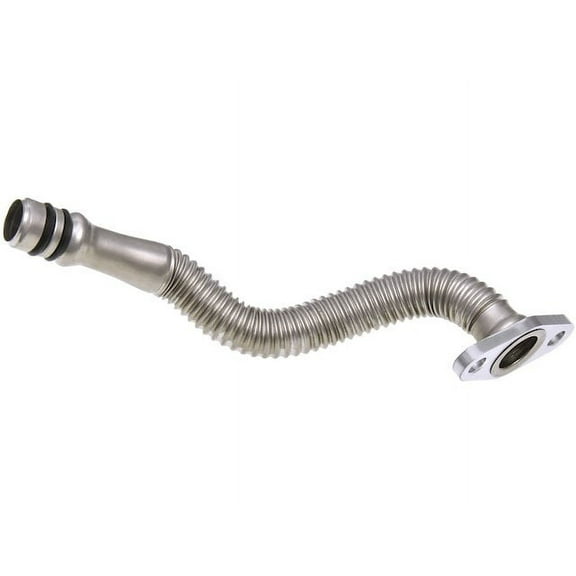 Turbocharger Oil Return Line - Compatible with 2011 - 2018 Ram 3500 6.7L 6-Cylinder Diesel - Gates