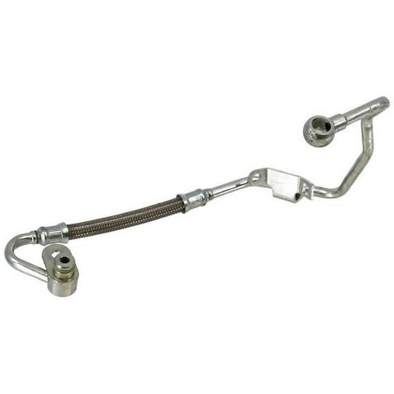 Turbocharger Oil Supply Line - Compatible with 2009 - 2017 Volkswagen Tiguan 2.0L 4-Cylinder 2010 2011 2012 2013 2014 2015 2016