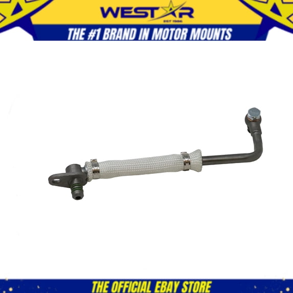 Turbocharger Oil Supply Line Fits Ford Escape Fiesta Fusion Transit Connect 13-19 L4 1.6L 1596cc 97cid BM5Z6K679A,TL158,LIN9032,OP10522