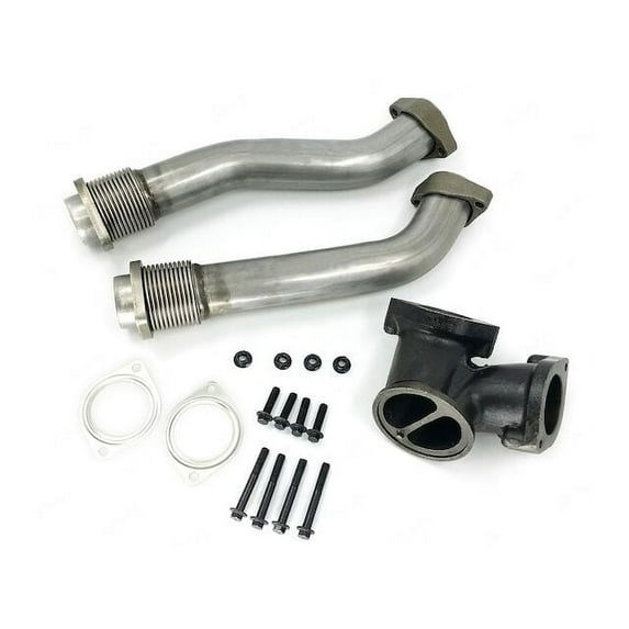 Turbocharger Up Line Kit - Compatible with 1999 Ford Econoline Super Duty 7.3L V8