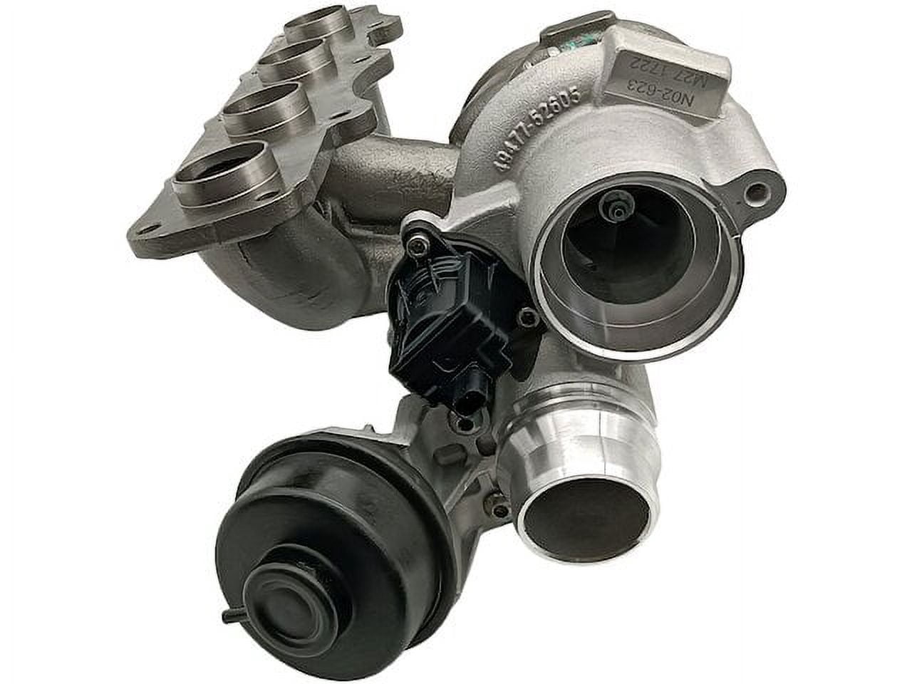 Turbocharger with Exhaust Manifold - Compatible with 2012 - 2013 BMW 328i Sedan N20B20A - Replacement