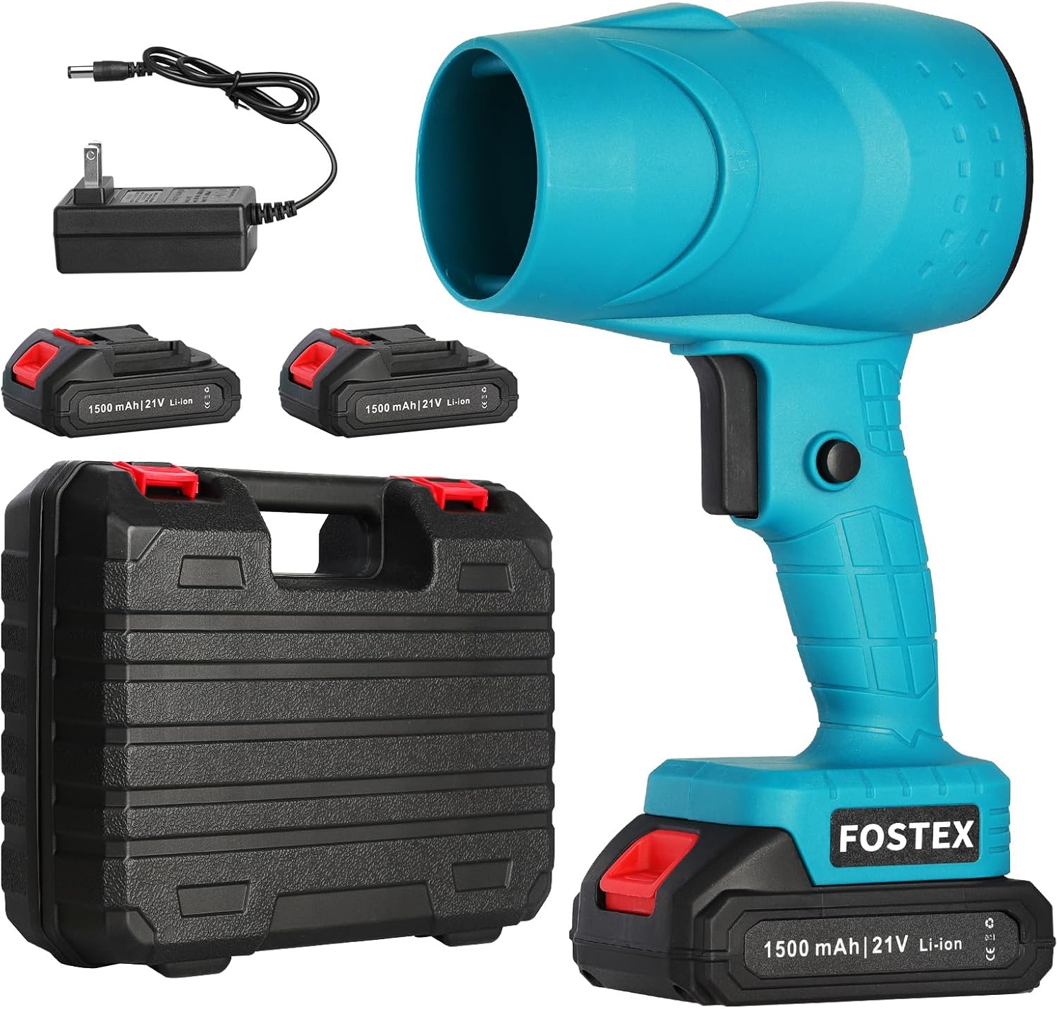 Compressed Air Duster Mini Blower With LED Light, 130,000 RPM, 4 Speed - View #4